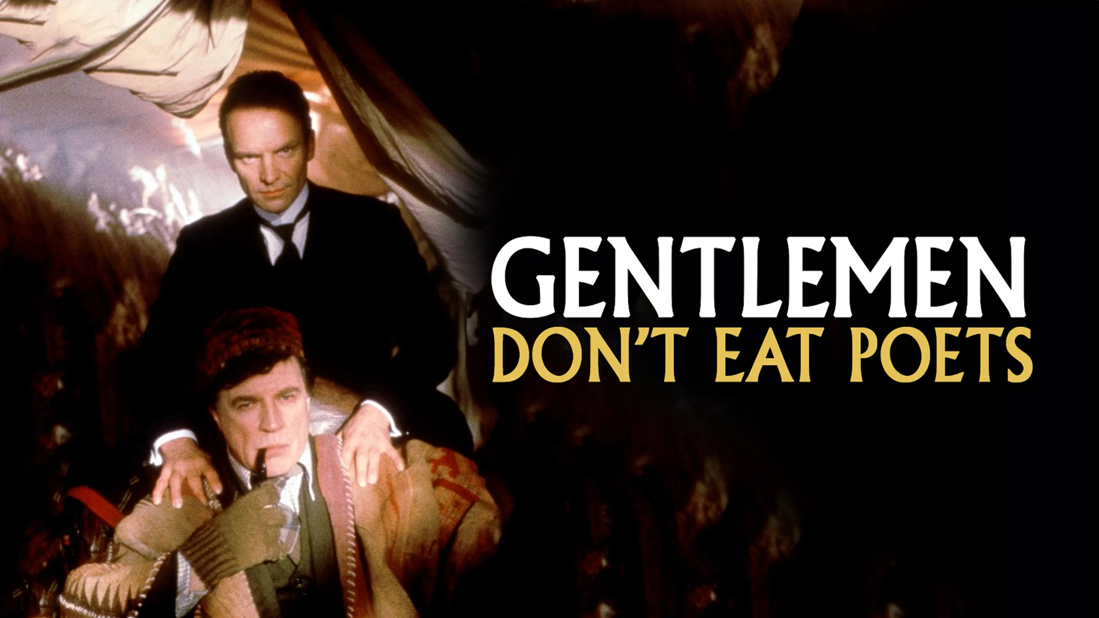 Gentlemen Don't Eat Poets poster